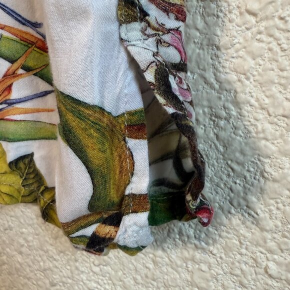 PacSun Tropical Snakes Button Down Shirt \\ Size Medium // Rayon - Picture 7 of 10